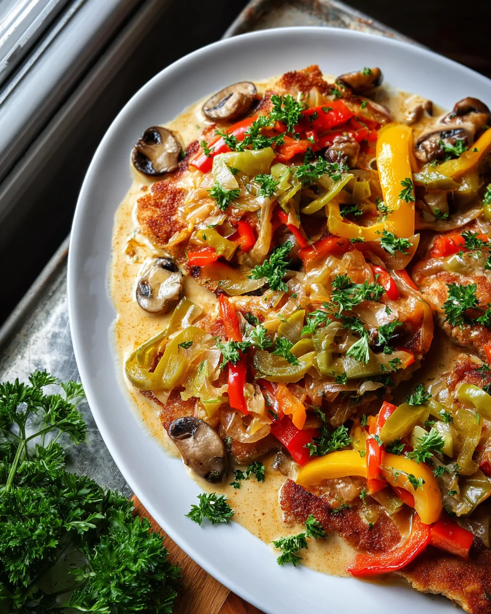 Räuberschnitzel: Schnell und einfach mit saftigem Rindfleisch!