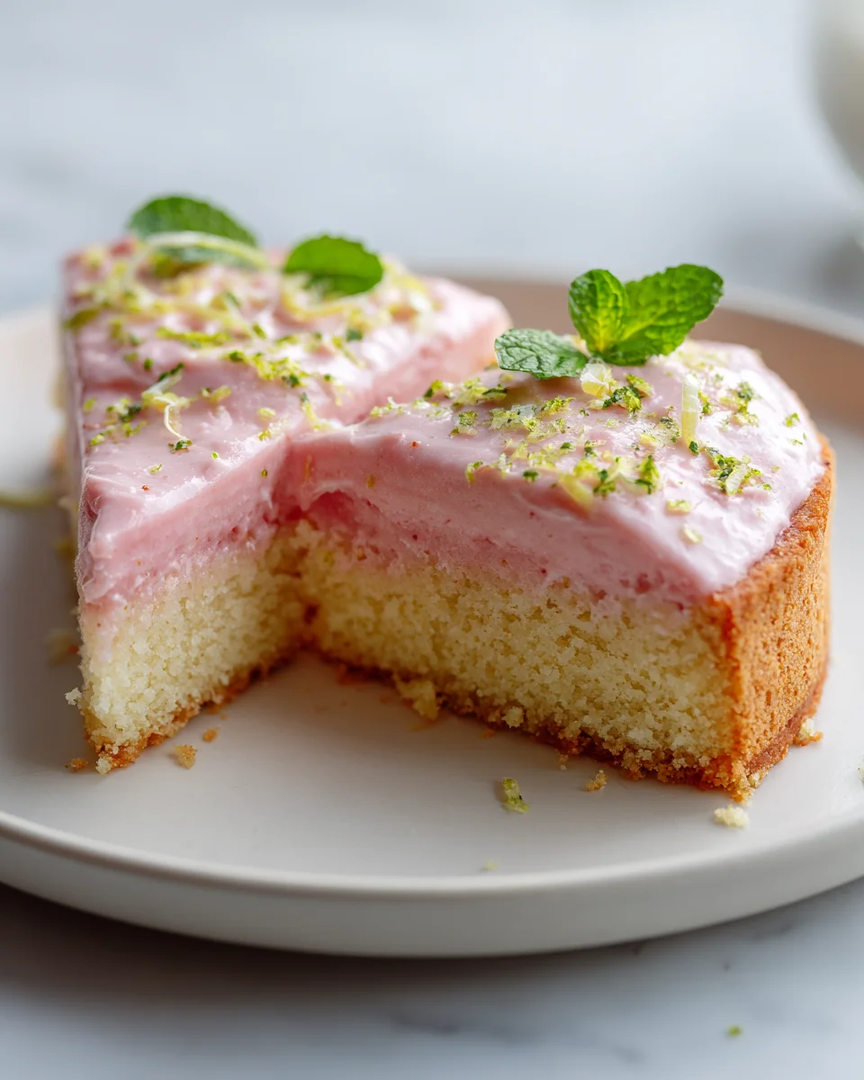 Luftiger Rhabarber Schmandkuchen mit Mürbeteig Rezept