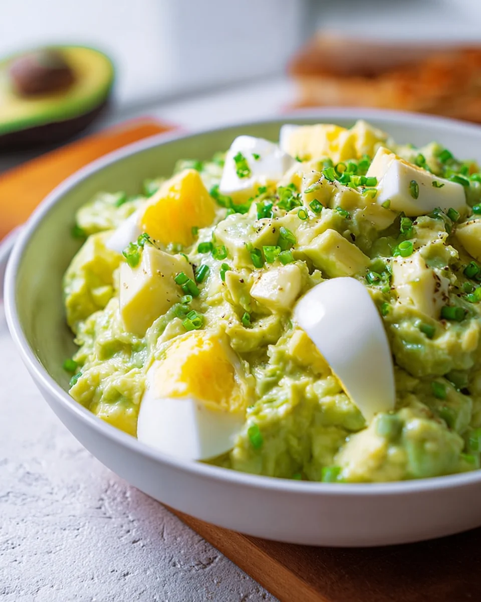 Avocado-Eiersalat