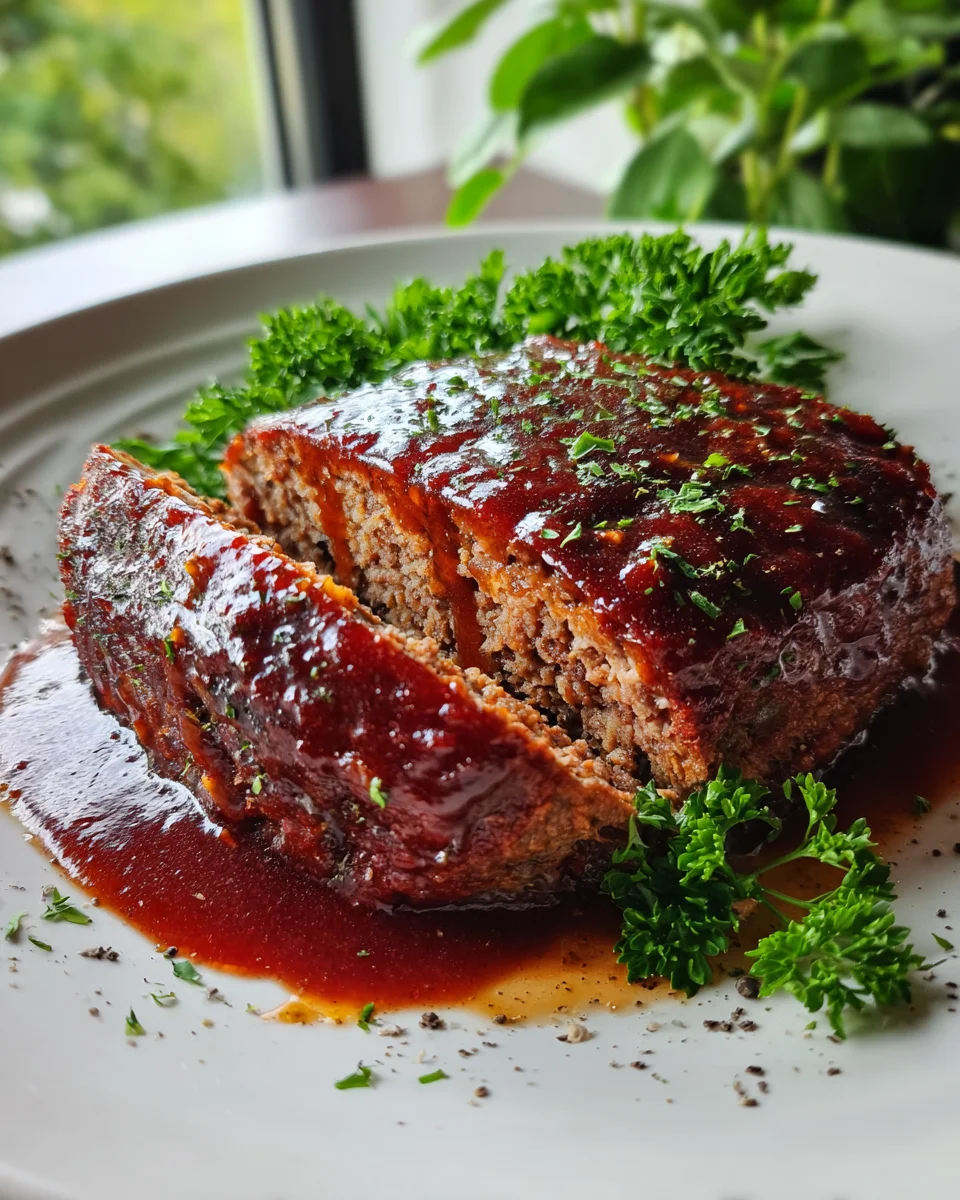 Saftiger Hackbraten mit unwiderstehlicher Soße