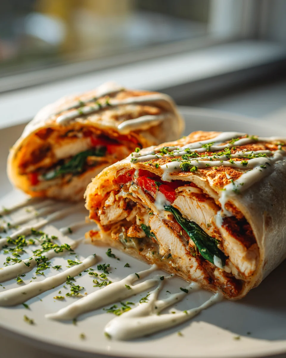 Knusprige Airfryer Wraps für Genießer